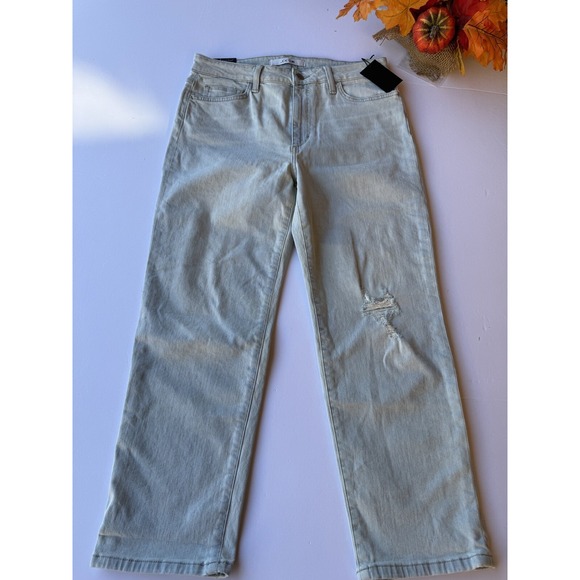 Women's Joe's Jeans  High Rise Light‎ Blue Denim Stretch Plain Sz 30 Insem 26" - Picture 2 of 9